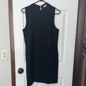 LOFT Black Sleeveless Mini Dress
